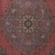 Vintage Turkish hallway rug 101x404 cm