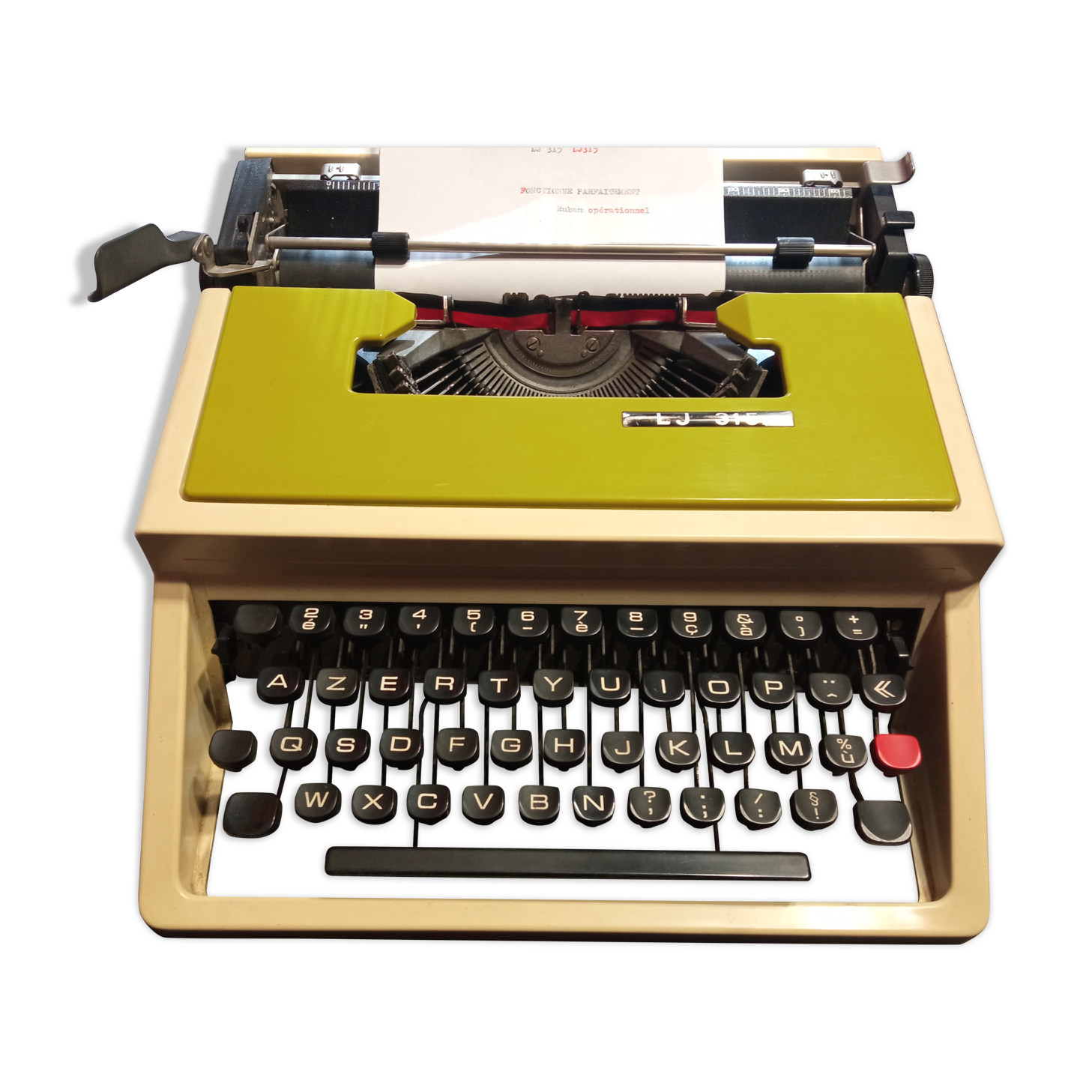 Typewriter LJ 315 Olive Green