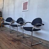 Trio of Vitra armchairs
