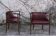 Wooden office chairs, 1950s, set of 2
