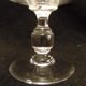 Service of 6 19th century cut crystal champagne cups