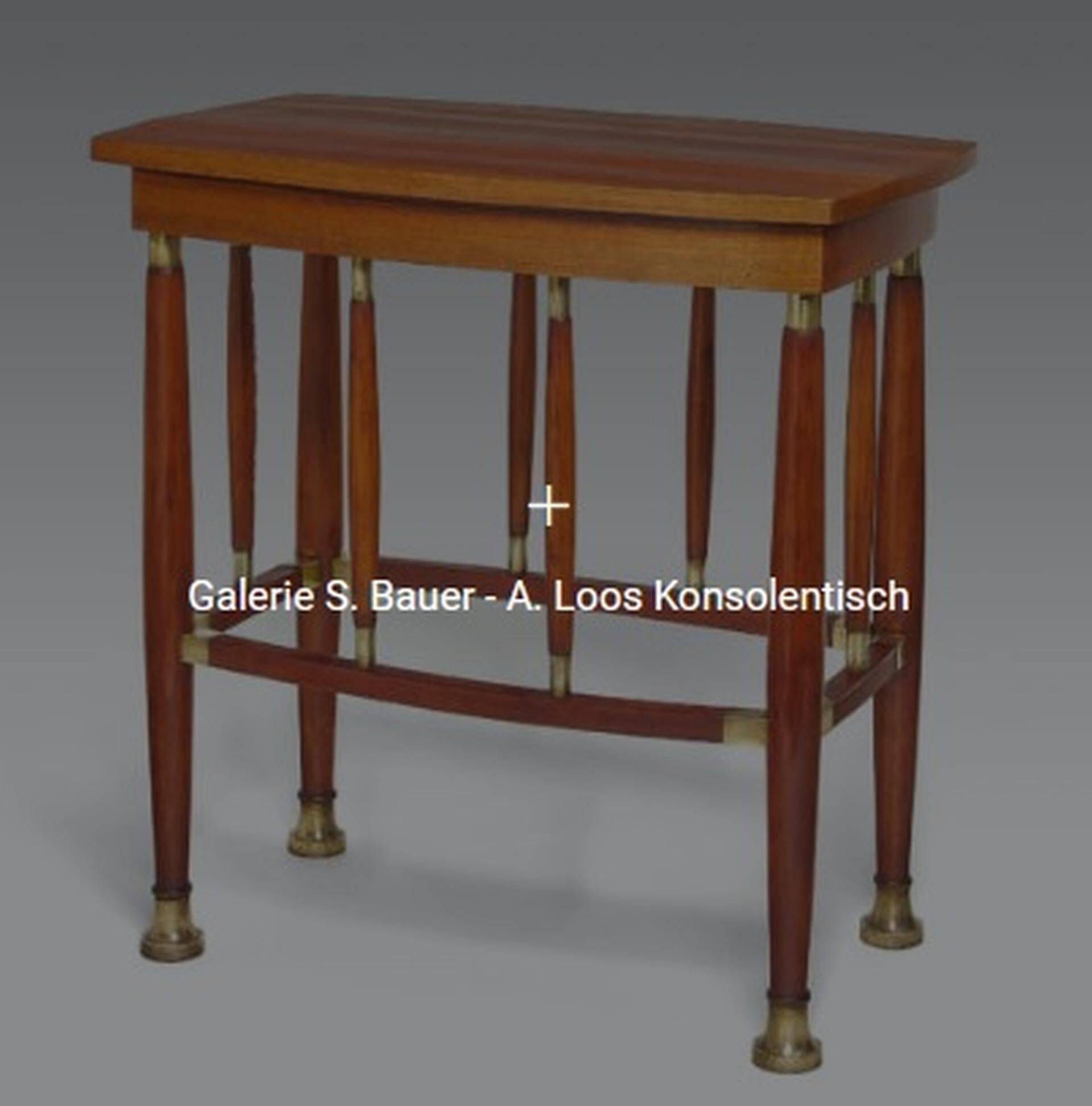 Side table in the Jugendstil style by Adolf Loos