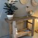 Vintage wooden workbench