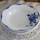4 vintage Digoin Sarreguemines earthenware soup plates, Corsica model