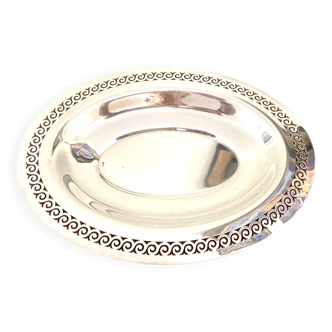 Silver hollow dish