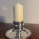 Silver-plated table candlestick