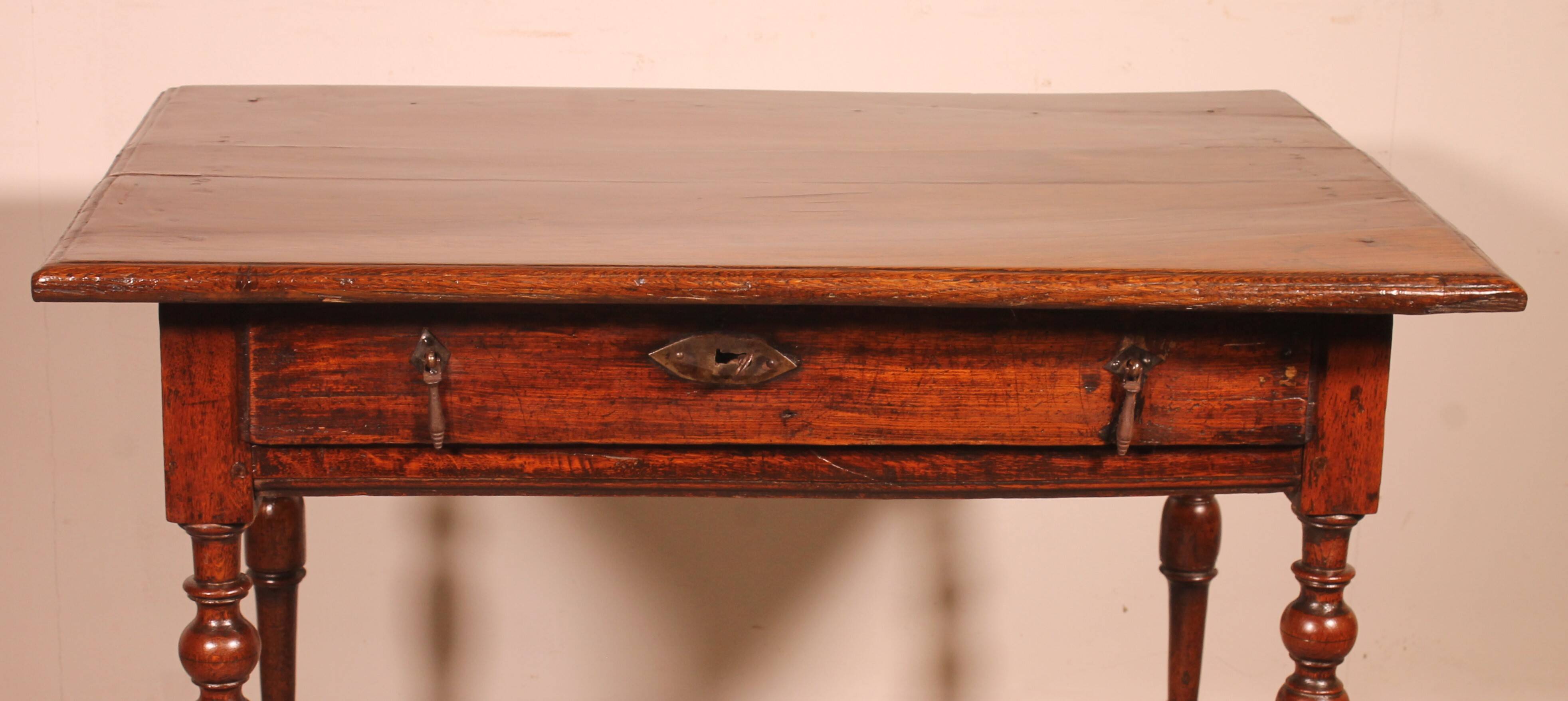 Louis XIII Oak Table - 17th Century