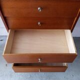 Vintage chest of drawers compass feet
