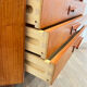 Scandinavian corner unit in teak, Danish design