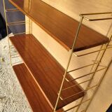 Tomado style string gold metal shelves