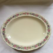 Limoges Bernardaud large oval plate in porcelain