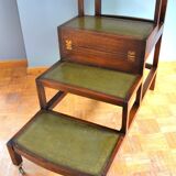 Library staircase bench table