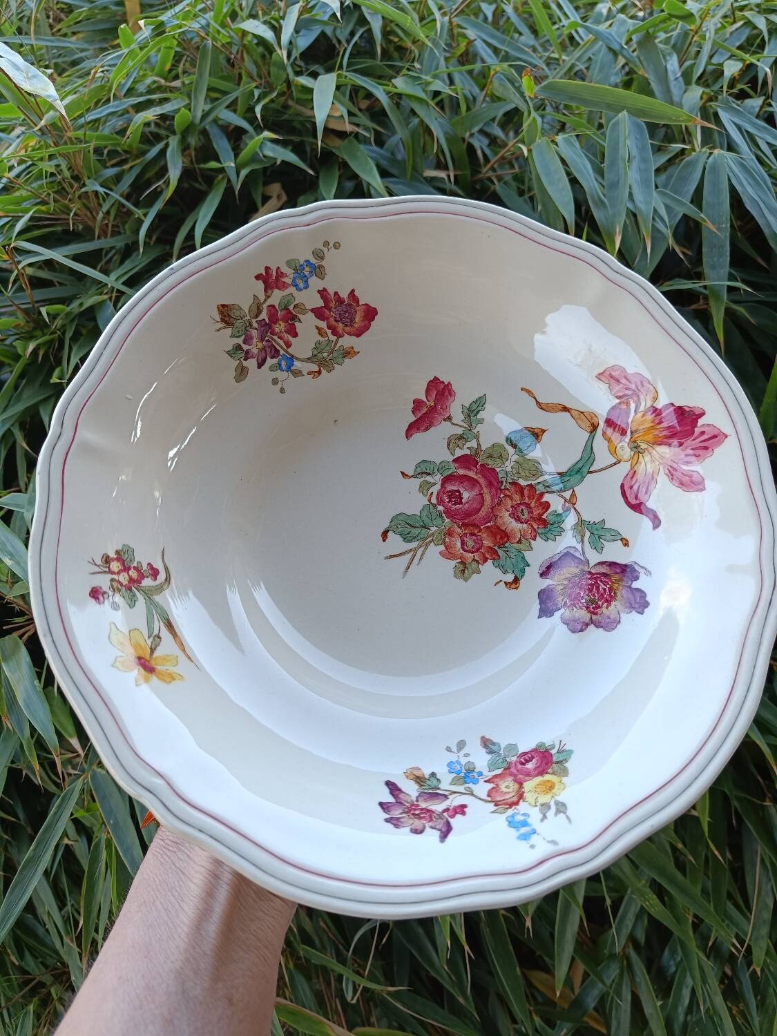 Longchamp iron earth compote bowl