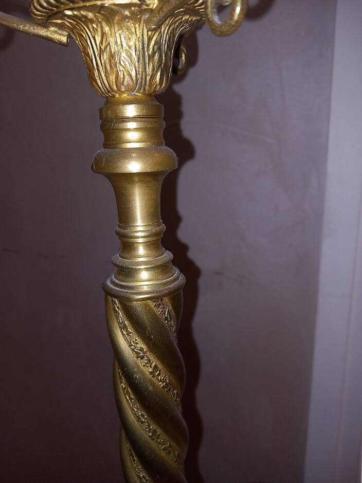 Napoleon III era smoking lamp