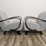 Armchairs by Jindrich Halabala, 1940s, Set of 2