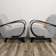 Fauteuils de Jindrich Halabala, années 1940, Set de 2