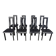 Italian Model Regia Dining Chairs by Antonello Mosca for Ycami, 1980s, Set of 8