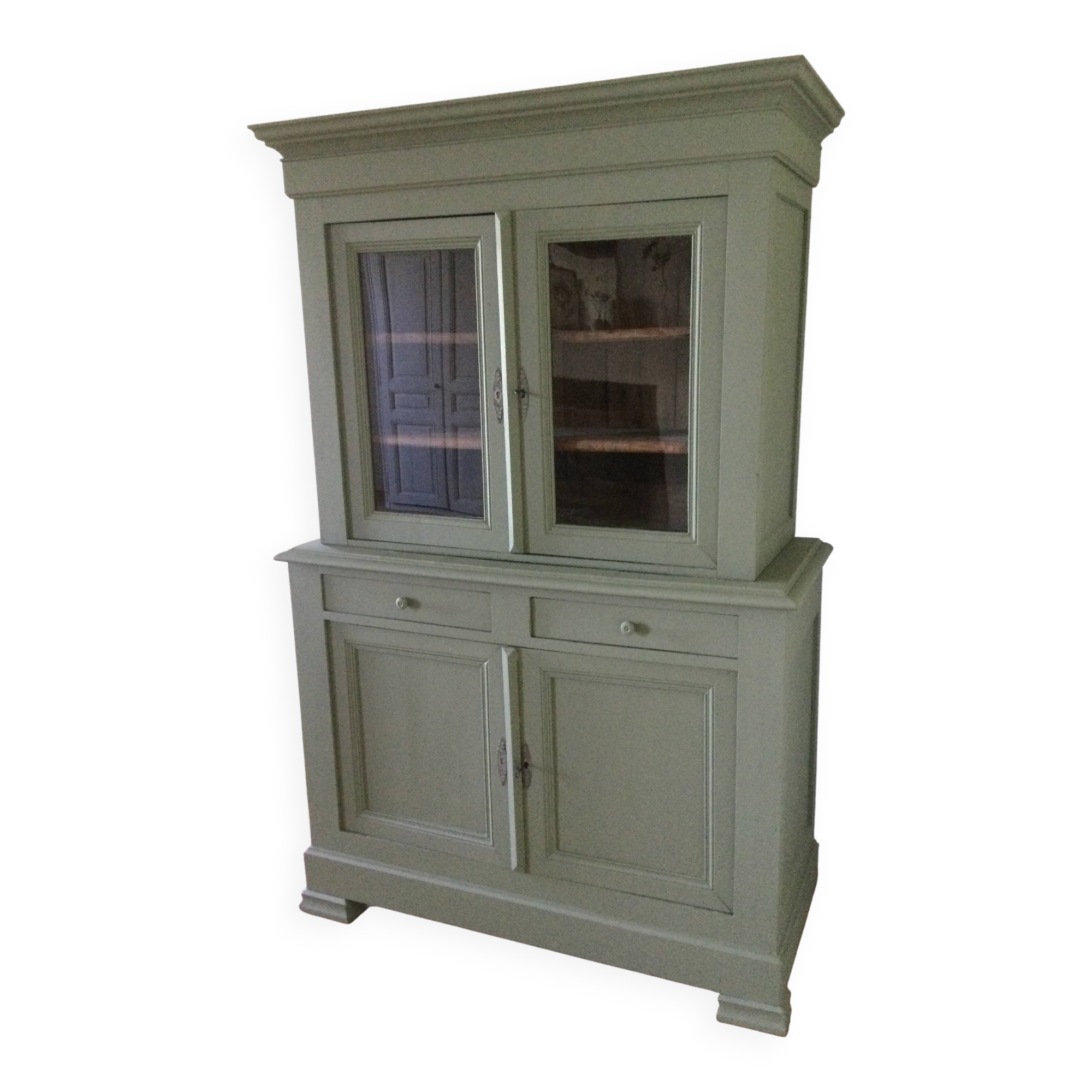 Antique patinated 2-part dresser