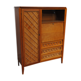 Cabinet rattan vintage year 60