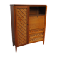 Armoire rotin vintage année 60