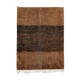 Tapis marocain moderne marron