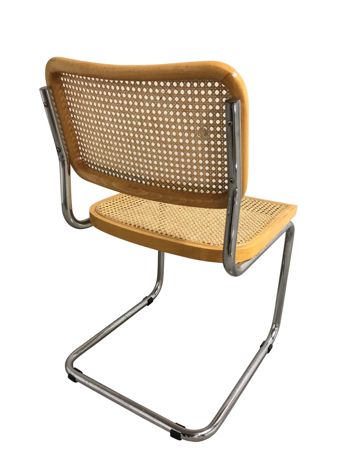 Lot de 6 chaises par Marcel Breuer Cesca fabriquées en Italie années 1970
