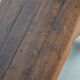 Antique Oak 19th Century French Rustic Farmhouse Dining Table