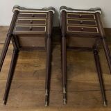 Pair of Louis XVI Style Bedside Tables
