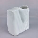 Vase blanc porcelaine Eschenbach 1980