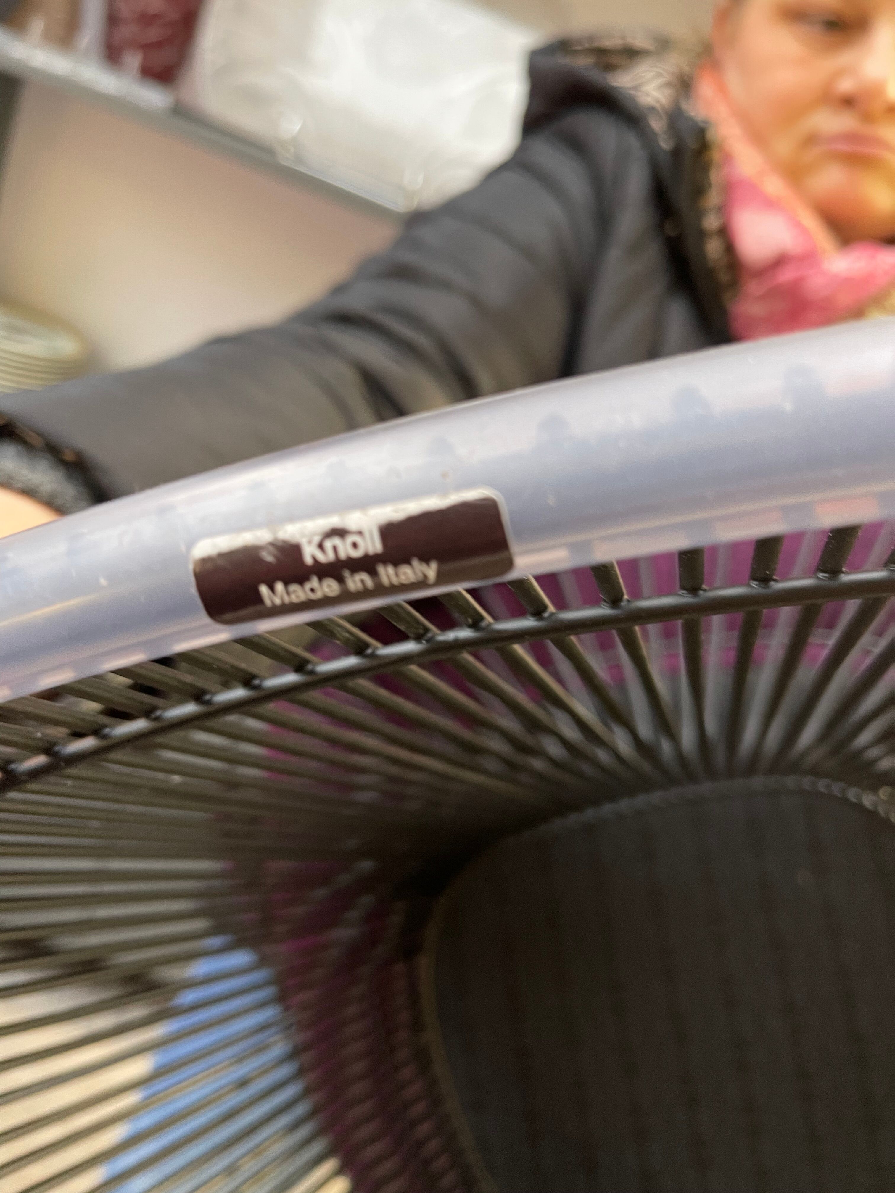 Platner stool designer Warren Platner for  Knoll