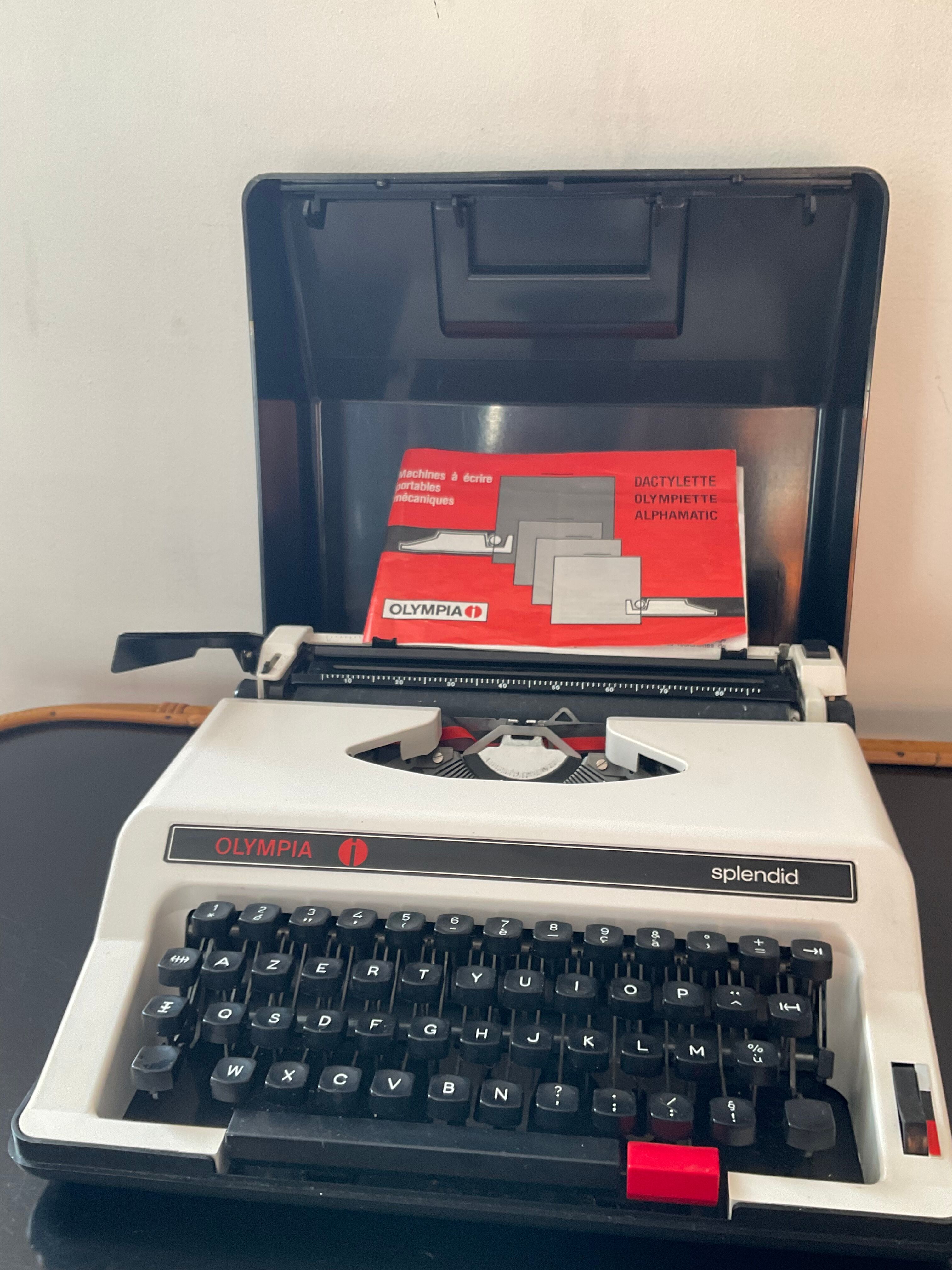Olympia splendid typewriter from the 70s
