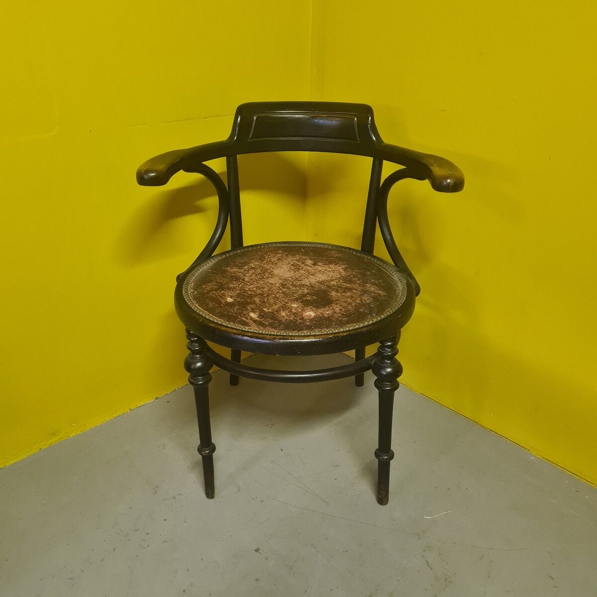 Antique bentwood armchair, late 19th century