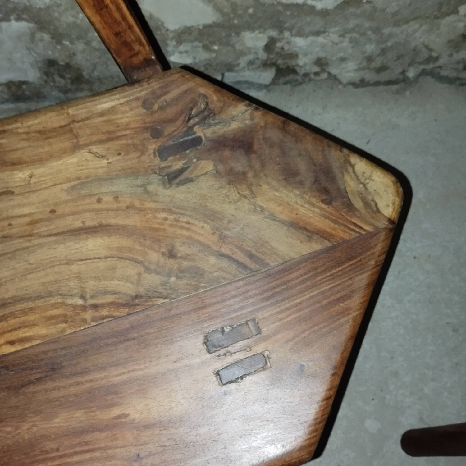 Pair of brutalist chairs from the 70s