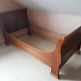 Louis Philippe style cherry twin beds