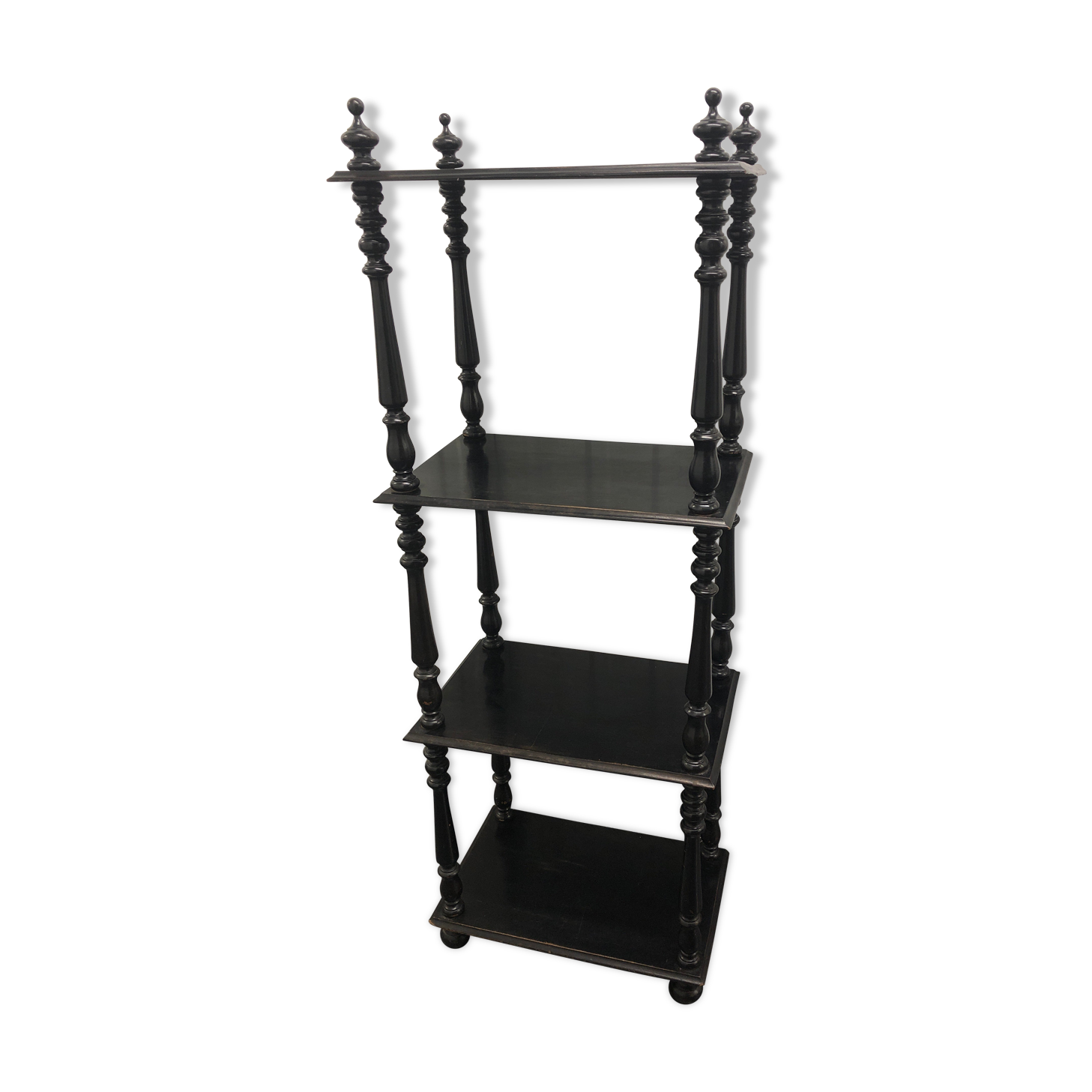 Napoleon III 4-level blackened pear shelf