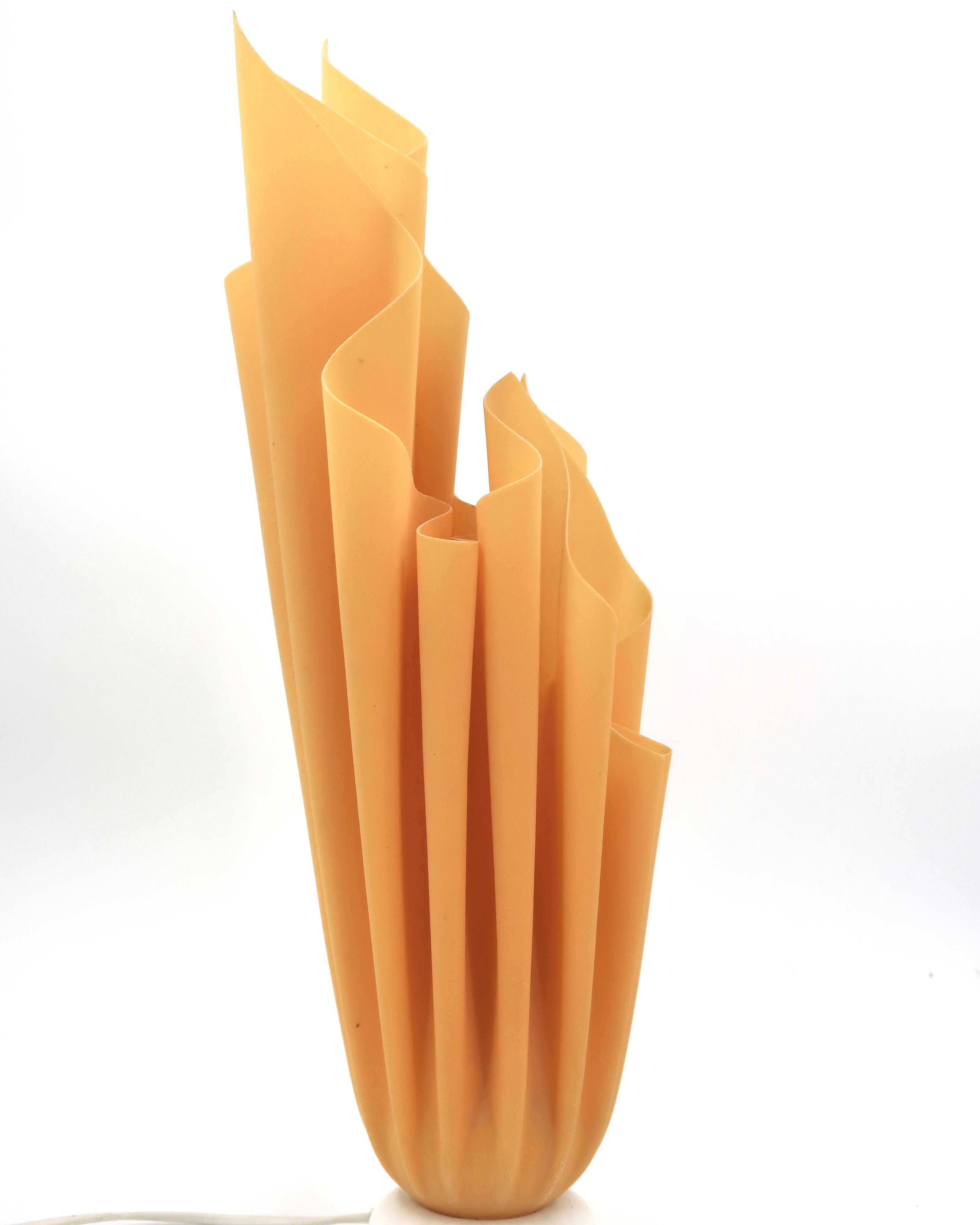 Sculptural lamp by Georgia Jacob, Athena, 1980s