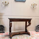 CONSOLE IN MAHOGANY FROM THE RESTORATION PERIOD 19TH CENTURY