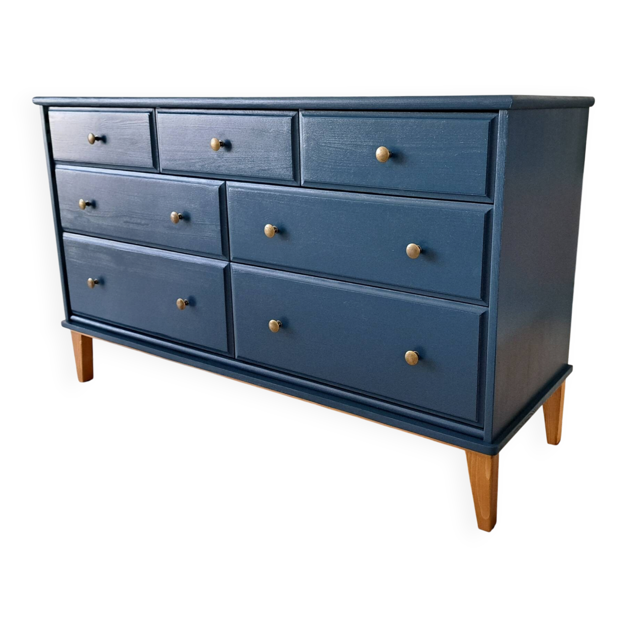 Large chest of drawers blue ganne