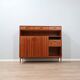 1960s Italian mid-century teak highboard restored with brass feet