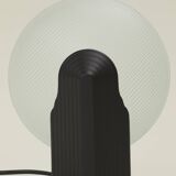 Metal and glass wall lamp LUMI MOD Italia vintage Memphis Circa 1980