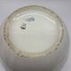 Large Tharaud Limoges vase in cobalt blue porcelain with floral decoration.