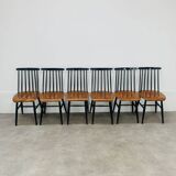 6 Fanett chairs by Ilmari Tapiovaara, Scandinavian, 1960s