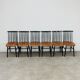 6 Fanett chairs by Ilmari Tapiovaara, Scandinavian, 1960s
