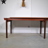 Extendable dining table in 1970 teak
