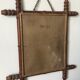 Mirror to mercury with bamboo frame 24x30cm