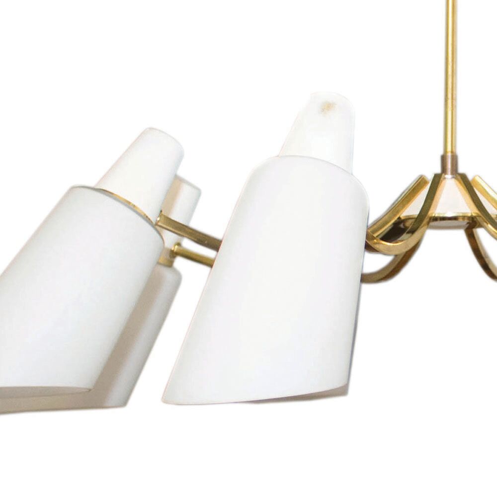 1950s Opaline Chandelier