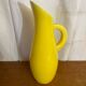 Pichet Ancien en Céramique Jaune Made In France Vintage