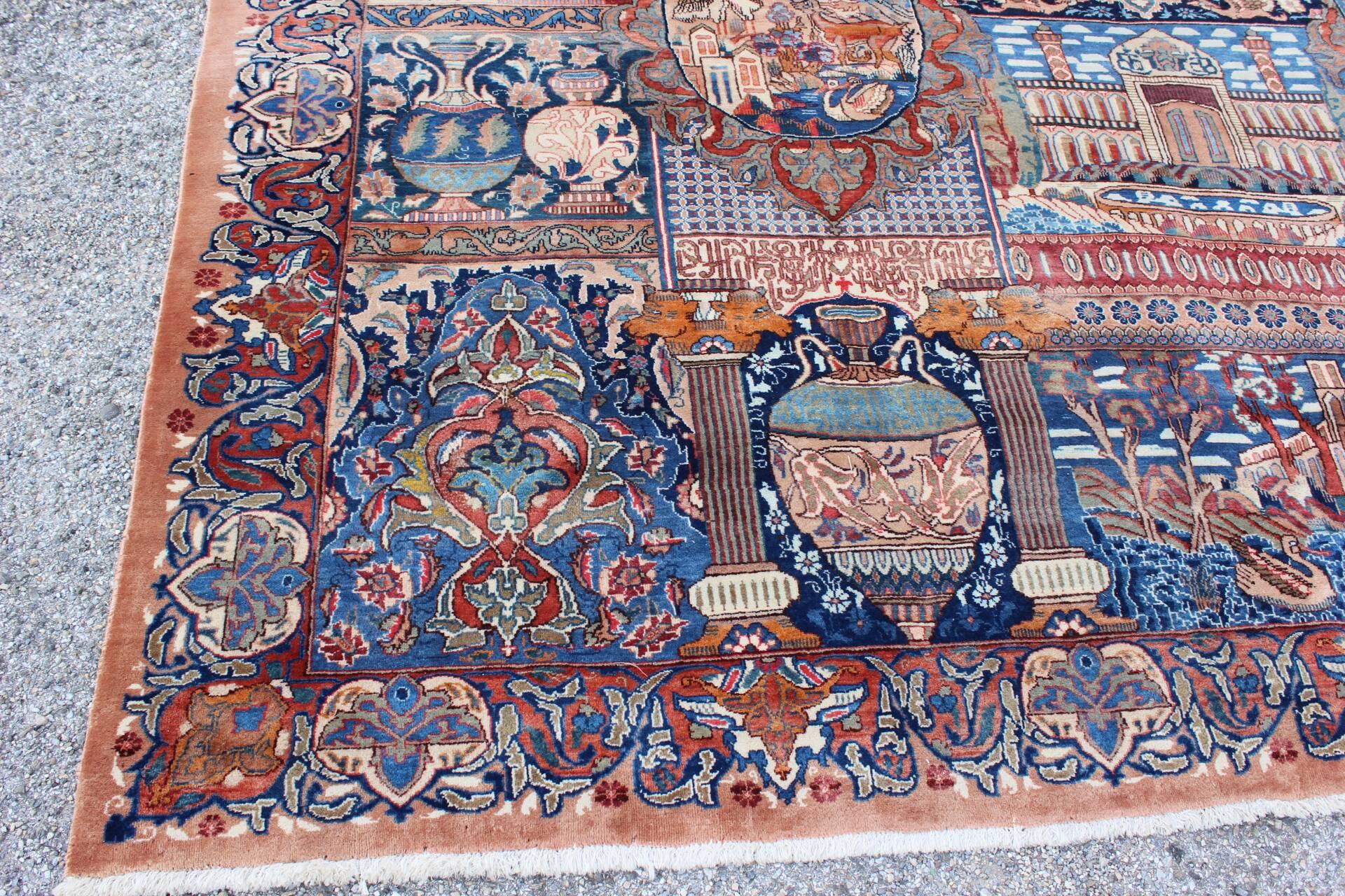 Large Kashmar wool rug, Persia circa 1950