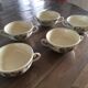 Lot of 5 chocolate bowls Sarreguemines Obernai
