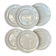 Set de 6 assiettes plates « Manoir » Villeroy et Boch